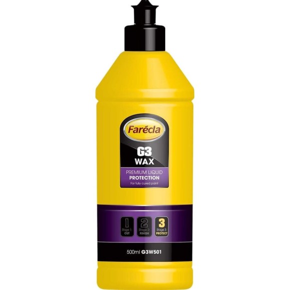 Защитный воск G3 Wax Premium Liquid Protection жидкий, 0.5 л Farecla G3W501 Защитный воск G3 Wax Premium Liquid Protection жидкий, 0.5 л Farecla G3W501