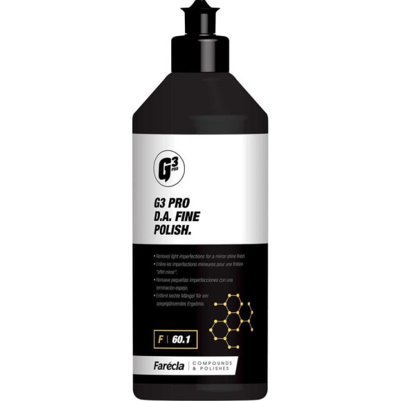 Паста полировальная антиголограммная G3 Pro D.A. Fine Polish 500 мл Farecla 7501 Паста полировальная антиголограммная G3 Pro D.A. Fine Polish 500 мл Farecla 7501