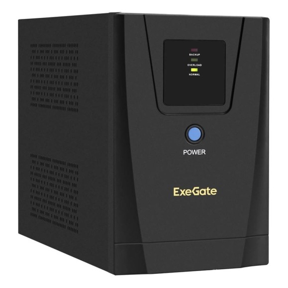 Источник бесперебойного питания ExeGate SpecialPro UNB-1500.LED.AVR.2C13,USB,съемн.кабель, металлический корпус, Black 292798 Источник бесперебойного питания ExeGate SpecialPro UNB-1500.LED.AVR.2C13,USB,съемн.кабель, металлический корпус, Black 292798