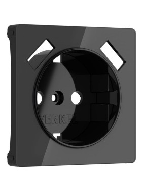Накладка для розетки usb WERKEL (черный акрил) w1179548 a064050 Накладка для розетки usb WERKEL (черный акрил) w1179548 a064050