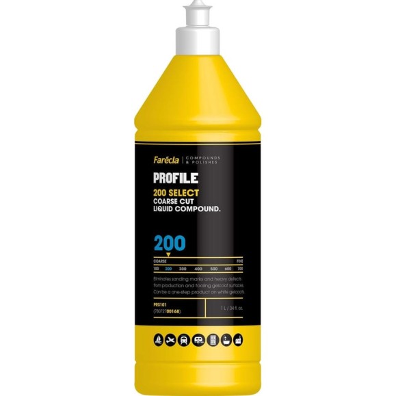 Полировальная эмульсия Profile Select 200 Liquid 1 л Farecla PRS101 Полировальная эмульсия Profile Select 200 Liquid 1 л Farecla PRS101