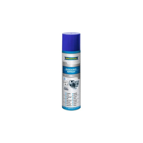 Полироль для пластмасс RAVENOL Cockpit-Spray 0.4 л 1360031-400-05-000 Полироль для пластмасс RAVENOL Cockpit-Spray 0.4 л 1360031-400-05-000