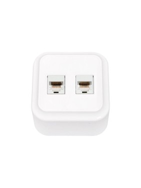 2-х местная компьютерная розетка Bylectrica серия ПРАЛЕСКА, РК216-005 черный 2-х местная компьютерная розетка Bylectrica серия ПРАЛЕСКА, РК216-005 черный