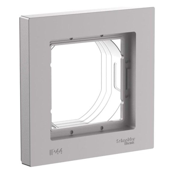 1-местная рамка Systeme Electric Atlasdesign aqua алюминий ip44 ATN440301 1-местная рамка Systeme Electric Atlasdesign aqua алюминий ip44 ATN440301