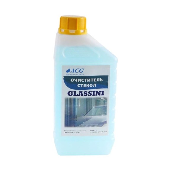 Средство для очистки стекол и зеркал ACG GLASSINI 1 л 1005247 Средство для очистки стекол и зеркал ACG GLASSINI 1 л 1005247