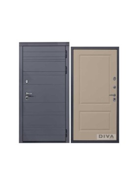Дверь DIVA МД-39 2050x960 мм, правая, Серая-Д7 Софт Шампань УТ-00075462 Дверь DIVA МД-39 2050x960 мм, правая, Серая-Д7 Софт Шампань УТ-00075462