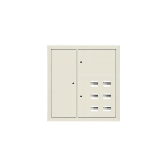 Этажный щит EKF 6 кв, слаботочка слева RAL9002, 1000x950x150, PROxima mb29-v-6z-ral9002 Этажный щит EKF 6 кв, слаботочка слева RAL9002, 1000x950x150, PROxima mb29-v-6z-ral9002