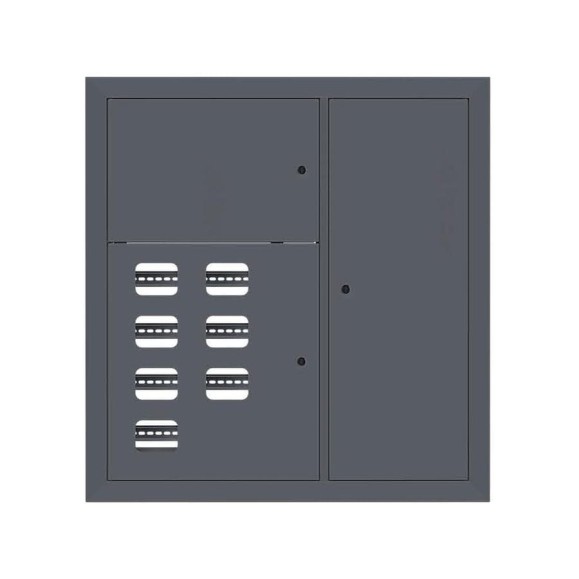 Этажный щит EKF 7 кв, RAL7016, 1000x950x150, PROxima mb29-v-7-ral7016 Этажный щит EKF 7 кв, RAL7016, 1000x950x150, PROxima mb29-v-7-ral7016
