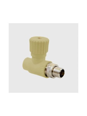 Вентиль LAMMIN ppr радиаторный прямой, 25x3/4" 36/6 серый Lm31077025020G Вентиль LAMMIN ppr радиаторный прямой, 25x3/4" 36/6 серый Lm31077025020G