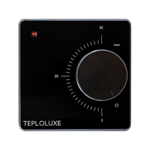 Механический терморегулятор Теплолюкс LC 001 черный 100023498000
