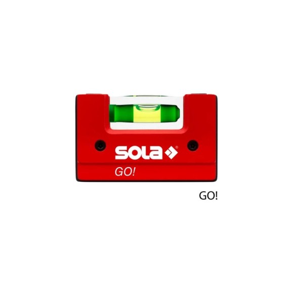 Уровень SOLA компактный GO, 1 глазок, точн. 0,75 мм/м 01620101 Уровень SOLA компактный GO, 1 глазок, точн. 0,75 мм/м 01620101