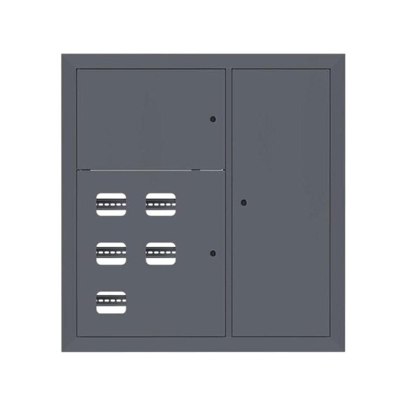 Этажный щит EKF 5 кв, RAL7024, 1000x950x150, PROxima mb29-v-5-ral7024 Этажный щит EKF 5 кв, RAL7024, 1000x950x150, PROxima mb29-v-5-ral7024