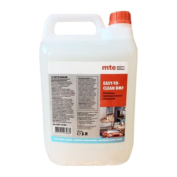 Универсальный очиститель MTE EASY-TO-CLEAN BMF 5 Л 2893118205 Универсальный очиститель MTE EASY-TO-CLEAN BMF 5 Л 2893118205
