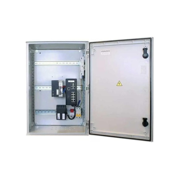 Уличный управляемый (L2+) коммутатор OSNOVO OSP-46T1(SW-80822/ILR) на 10 портов с термостабилизацией на базе уличной станции OSP-46T1 sct1370 Уличный управляемый (L2+) коммутатор OSNOVO OSP-46T1(SW-80822/ILR) на 10 портов с термостабилизацией на базе уличной станции OSP-46T1 sct1370