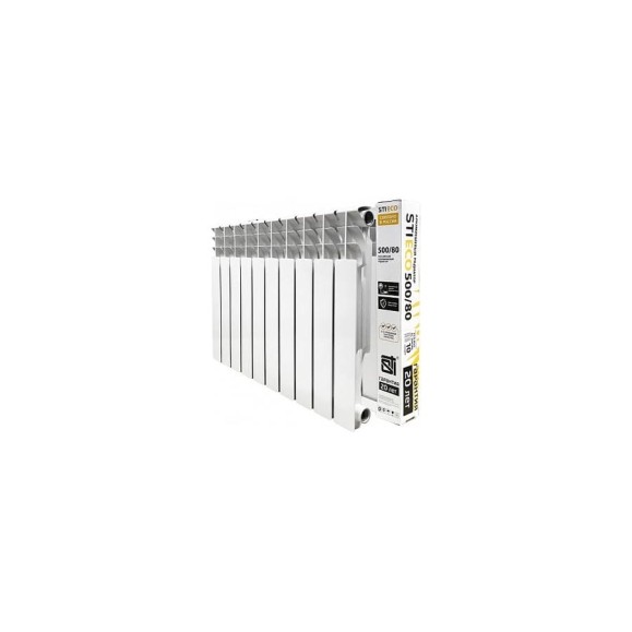 Радиатор STI AL ECO RUS 500/80 10 секций ТТ000015885 Радиатор STI AL ECO RUS 500/80 10 секций ТТ000015885