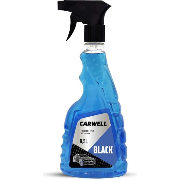 Чернение резины Carwell BLACK 0,5 л С-000 Чернение резины Carwell BLACK 0,5 л С-000