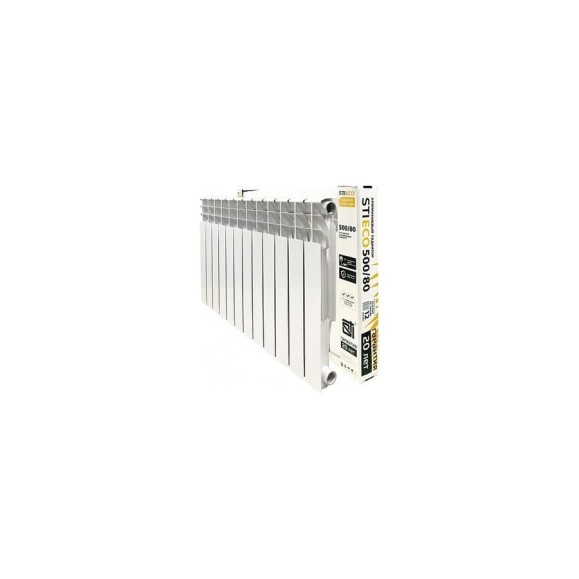 Радиатор STI AL ECO RUS 500/80 12 секций ТТ000015886