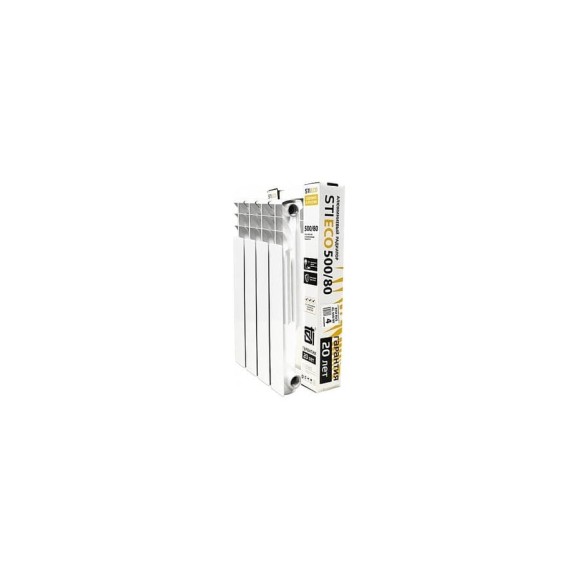 Радиатор STI AL ECO RUS 500/80 4 сек. ТТ000015887 Радиатор STI AL ECO RUS 500/80 4 сек. ТТ000015887