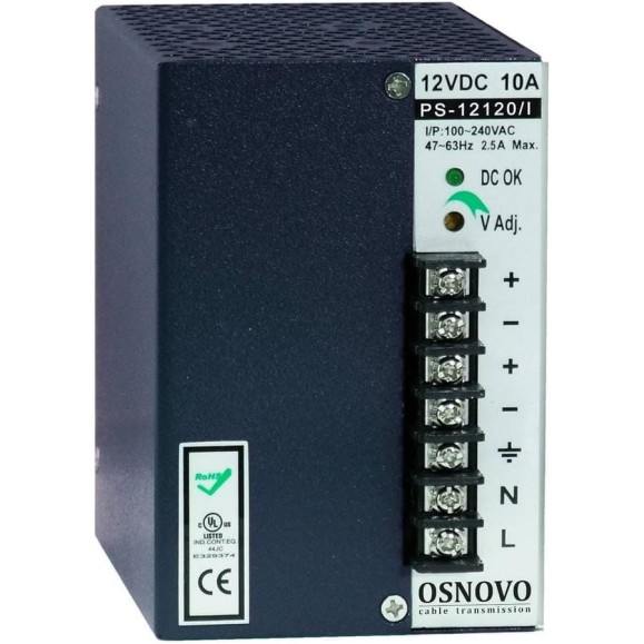 Промышленный блок питания OSNOVO PS-12120/I sct0961 Промышленный блок питания OSNOVO PS-12120/I sct0961