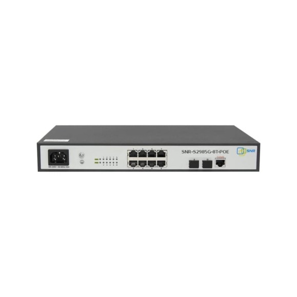 Управляемый POE коммутатор SNR уровня 2 SNR-S2985G-8T-POE Управляемый POE коммутатор SNR уровня 2 SNR-S2985G-8T-POE