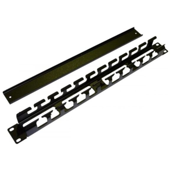 Кабельный организатор металлический с крышкой 19" 1U Hyperline CM-1U-ML-COV 16489 Кабельный организатор металлический с крышкой 19" 1U Hyperline CM-1U-ML-COV 16489