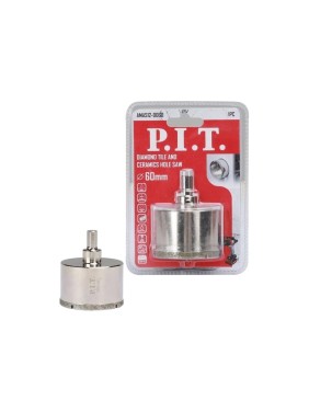 Коронка алмазная по керамике 60x70 мм P.I.T. AMAS12-0060