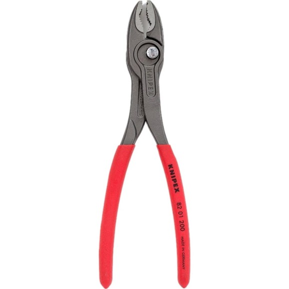 Захватные клещи Knipex TwinGrip, 4 - 22 мм, чернённые, длина 200 мм, обливные рукоятки, KN-8201200 Захватные клещи Knipex TwinGrip, 4 - 22 мм, чернённые, длина 200 мм, обливные рукоятки, KN-8201200