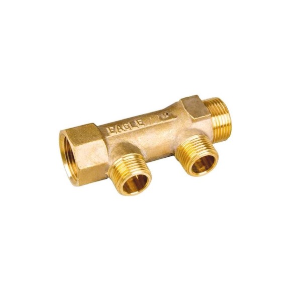Коллектор со штуцером BYR PEX с наружной резьбой 1"-Т4-1/2" 2534 Коллектор со штуцером BYR PEX с наружной резьбой 1"-Т4-1/2" 2534