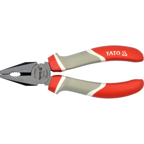 Плоскогубцы YATO универсальные CrV 160мм YT-6600 Плоскогубцы YATO универсальные CrV 160мм YT-6600