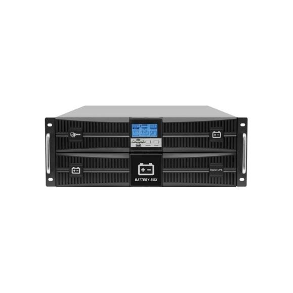 ИБП SNR серии Intelligent, on-line, мощность 10 кВА/10 кВт, со встроенными АКБ 12В/9Ач х 16, ток заряда до 1А, фаза 1:1 SNR-UPS-ONRT-10000-INT
