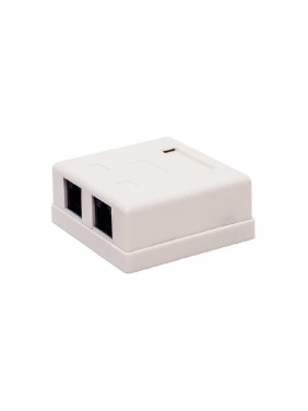 Настенная компьютерная розетка Filum 5e кат, 2 х rj-45/8p8c, 110/krone FL-NA-SOCKET5E-2