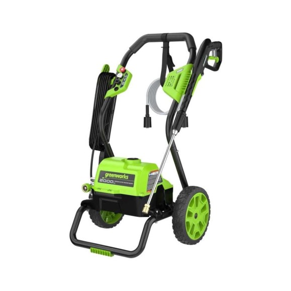 Электрическая мойка высокого давления Greenworks 1800 Вт, 140 бар 5106707 Электрическая мойка высокого давления Greenworks 1800 Вт, 140 бар 5106707