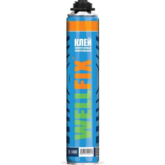Клей-пена универсальная профессиональная WELLFOAM WELLFIX WFXKL Клей-пена универсальная профессиональная WELLFOAM WELLFIX WFXKL