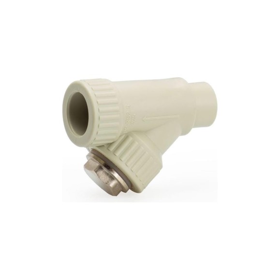 Фильтр LAMMIN ppr ppr 25 нар/вн косой 50/10 серый Lm31090000025G