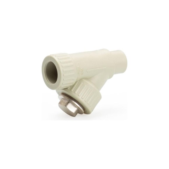 Фильтр LAMMIN ppr ppr 20 нар/вн косой 80/20 серый Lm31090000020G
