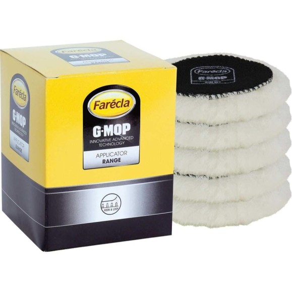 Меховой полировальник G Mop 3" Lambswool Pad 80 мм, 5 шт в упаковке Farecla GML301 Меховой полировальник G Mop 3" Lambswool Pad 80 мм, 5 шт в упаковке Farecla GML301