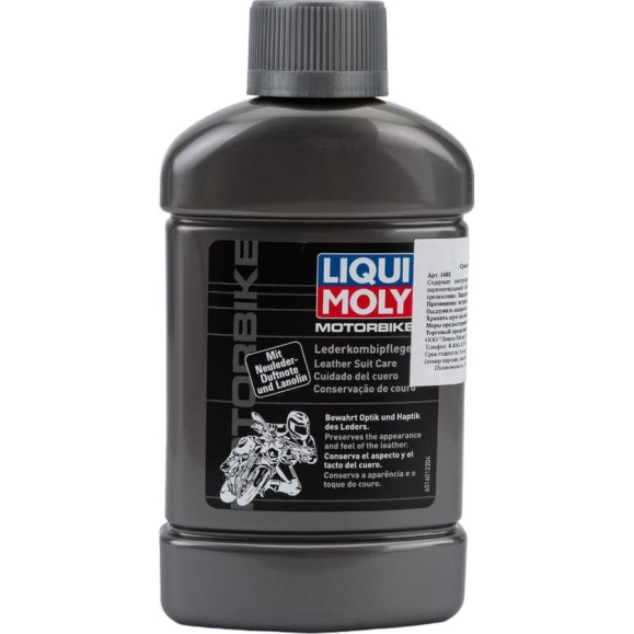 Средство для ухода за кожей LIQUI MOLY Motorbike Leder-Kombi-Pflege 0,25л 1601 Средство для ухода за кожей LIQUI MOLY Motorbike Leder-Kombi-Pflege 0,25л 1601