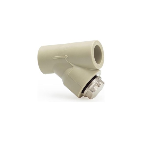 Фильтр LAMMIN ppr 20 косой 80/20 серый Lm31091000020G