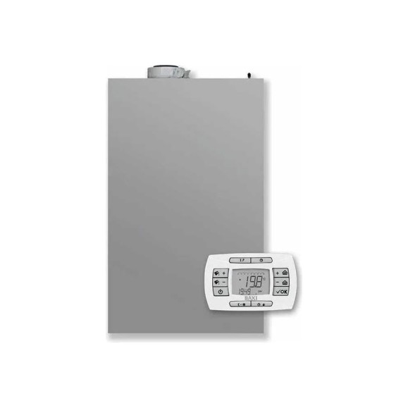 Газовый настенный конденсационный котел Baxi LUNA IN PLUS 1.24, мощность 3.4-27.4 кВт, одноконтурный, закрытая камера сгорания A7810446 Газовый настенный конденсационный котел Baxi LUNA IN PLUS 1.24, мощность 3.4-27.4 кВт, одноконтурный, закрытая камера сгорания A7810446