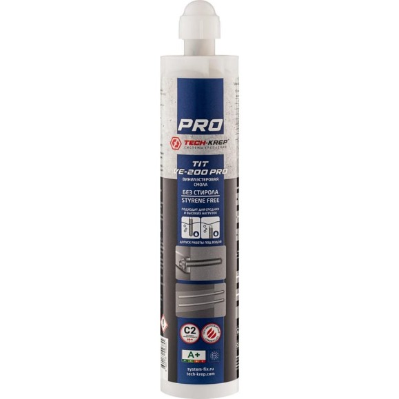 Химический анкер Tech-Krep PRO TIT VE-200 PRO 300 мл 155861 Химический анкер Tech-Krep PRO TIT VE-200 PRO 300 мл 155861