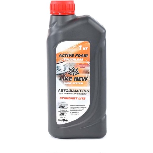 Автошампунь для бесконтактной мойки ACTIVE FOAM STANDART Lite 1 кг NIAGARA 016039043058 Автошампунь для бесконтактной мойки ACTIVE FOAM STANDART Lite 1 кг NIAGARA 016039043058