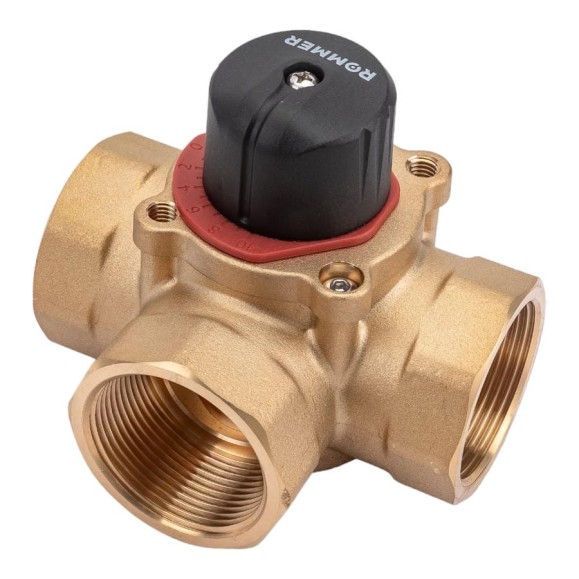 3-х ходовой смесительный клапан ROMMER 1 1/2, kvs 25 Rvm-0003-025040 RG0091K407TI78 3-х ходовой смесительный клапан ROMMER 1 1/2, kvs 25 Rvm-0003-025040 RG0091K407TI78