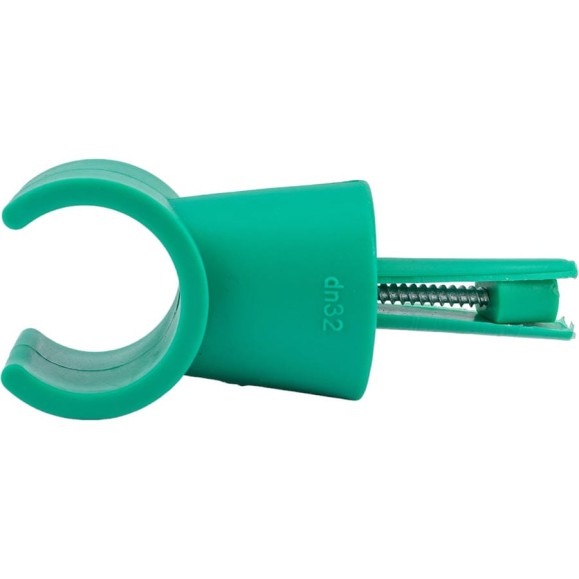 Крепление для труб Blue Ocean стойка с шурупом 32 зеленый PPRF/PSC(G)-32