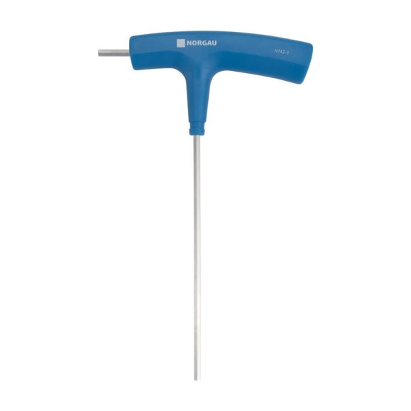 Шестигранный ключ NORGAU Т-образный 3 мм, тип NT42-3 061009030 Шестигранный ключ NORGAU Т-образный 3 мм, тип NT42-3 061009030