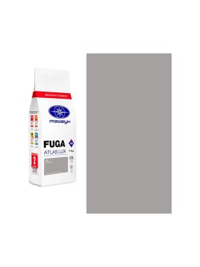 Цементная затирка Тайфун Fuga ATLAS LUX № 203 цвет стальной, мешок 2 кг 0203-2-lux