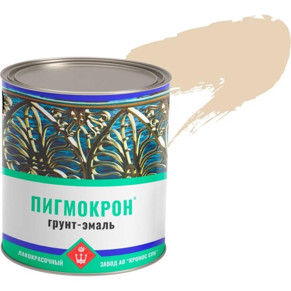 Грунт-эмаль Пигмокрон (кремовый RAL 1015; банка 2.5 кг) 4605578000467 Грунт-эмаль Пигмокрон (кремовый RAL 1015; банка 2.5 кг) 4605578000467