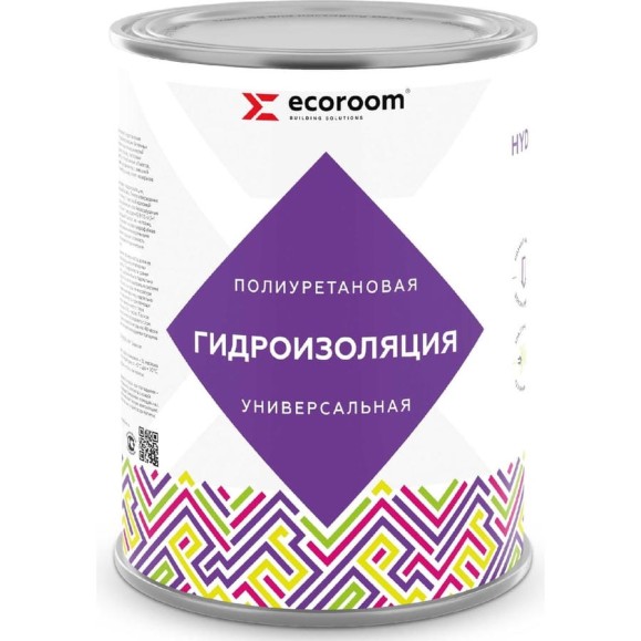 Полиуретановая универсальная гидроизоляция ECOROOM HYDRONEED, белый, 1 кг 443-1-1-Бел Полиуретановая универсальная гидроизоляция ECOROOM HYDRONEED, белый, 1 кг 443-1-1-Бел