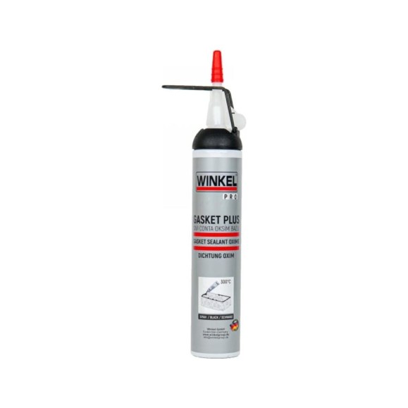 Силиконовый нейтральный клей-герметик для формирования прокладок WINKEL pro gasket plus черный, 200 мл W200504O Силиконовый нейтральный клей-герметик для формирования прокладок WINKEL pro gasket plus черный, 200 мл W200504O
