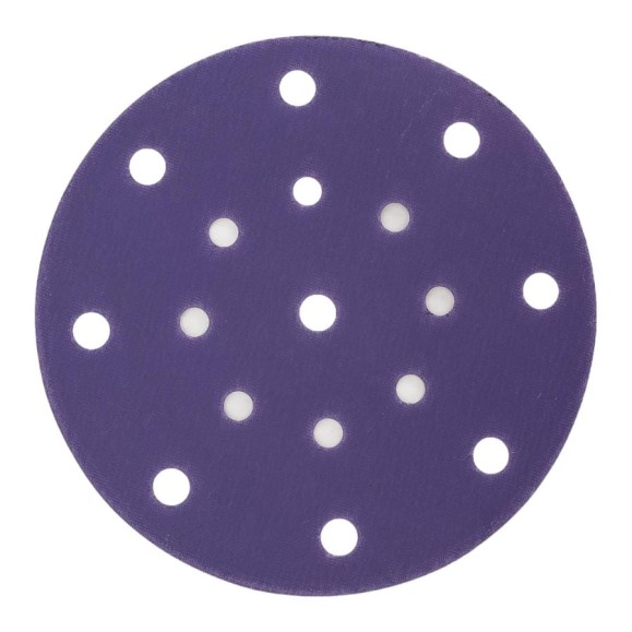Круг абразивный Violet 150 мм, 100 шт, 17 отв, P 500, керамическое зерно Н7 H7 384981 Круг абразивный Violet 150 мм, 100 шт, 17 отв, P 500, керамическое зерно Н7 H7 384981