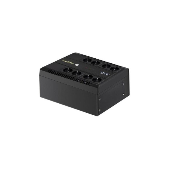 ИБП ExeGate NEO NNB-1000.LED.AVR.8SH.CH 1000VA 650W, LED, AVR, 8*Schuko, 4*USB-порта для зарядки, Black 293855